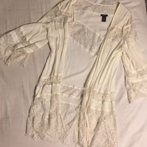 Lace cardigan